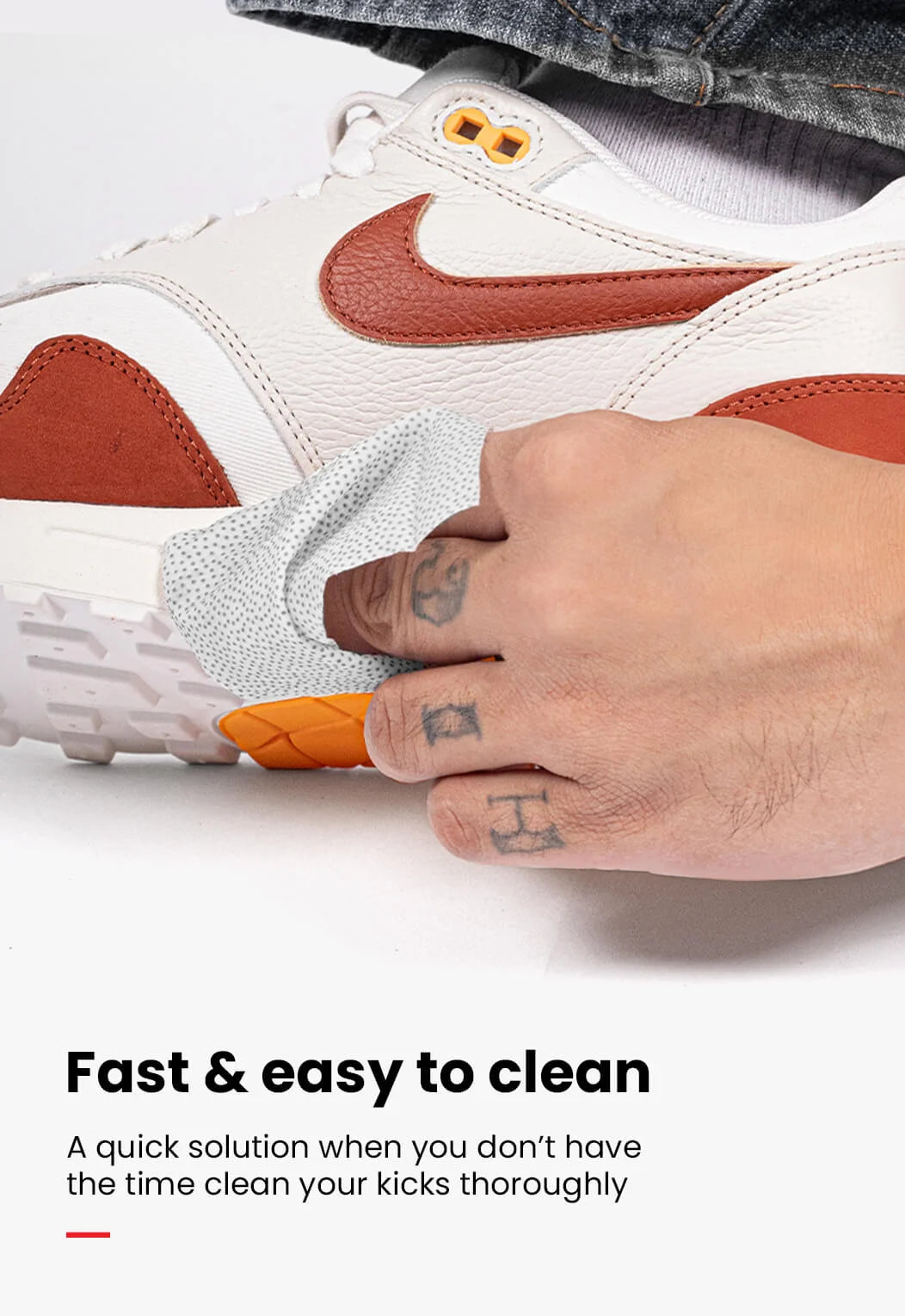 Sneaker Cleaning Wipes - Pack of 30